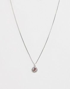 Ожерелье с кристаллами Swarovski Krystal London Rosetta - Розовый