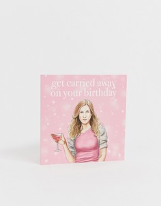 Открытка на день рождения WACTT get carried away - Мульти
