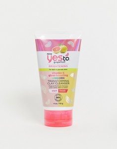 Очищающая глина Yes To Grapefruit Vitamin C Glow Boosting Unicorn - Бесцветный