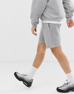 Серые спортивные шорты Pull&Bear - Серый