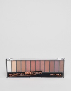 Палитра теней для век с 12 оттенками Rimmel Magnif eyes - Spice - Мульти