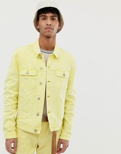 Желтая джинсовая куртка от комплекта ASOS DESIGN - Желтый