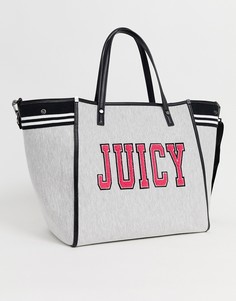 Сумка-тоут с логотипом Juicy Couture - Серый