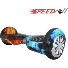 Гироскутер SpeedRoll Premium Smart LED NEW Красно-синий огонь