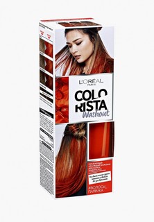Краска для волос LOreal Paris LOreal Смываемый красящий Colorista Washout, оттенок Паприка, 80 мл