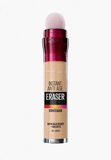 Консилер Maybelline New York для кожи вокруг глаз "The Eraser Eye", оттенок 01, Слоновая кость, 6.8 мл