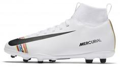 Бутсы для мальчиков Nike Superfly 6 Club CR7 FG/MG, размер 34,5