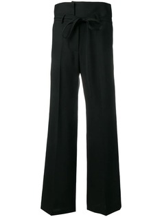 Maison Flaneur high waisted flared trousers