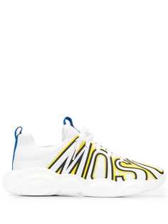 Moschino кроссовки с логотипом