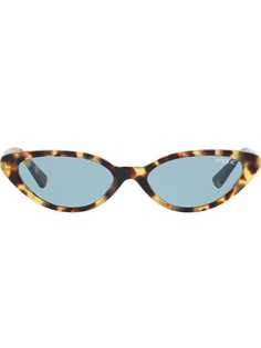 Vogue Eyewear круглые очки с эффектом черепашьего панциря