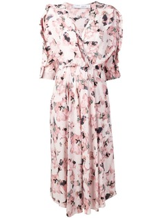 Iro платье миди с цветочным принтом