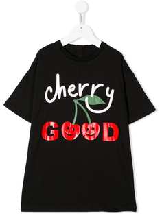 Stella McCartney Kids платье-футболка Cherry Good