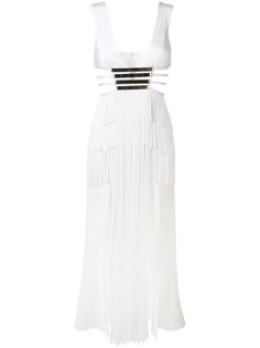 Givenchy Vintage платье с разрезами 2000-х годов