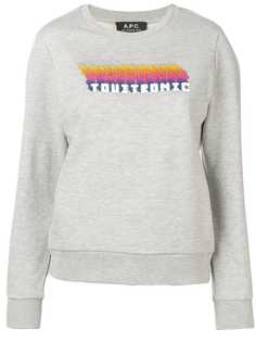 A.P.C. толстовка Touitronic