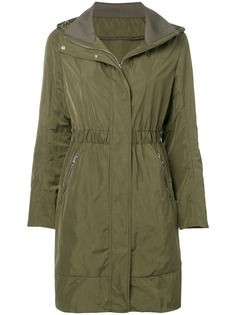 Moncler пальто с эластичным поясом