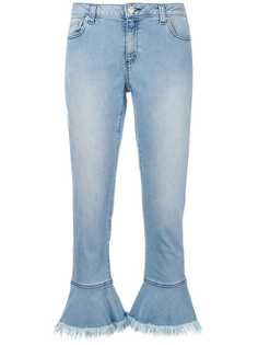 Michael Michael Kors джинсы с бахромой