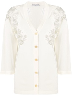Ermanno Scervino кардиган с кружевными вставками