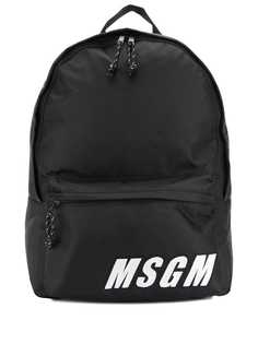 MSGM рюкзак с вышитым логотипом