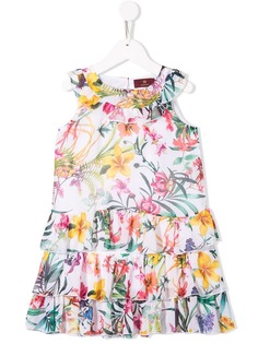 Aigner Kids платье с цветочным принтом