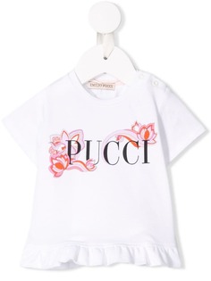 Emilio Pucci Junior футболка с логотипом