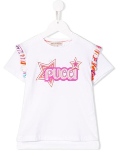 Emilio Pucci Junior футболка с логотипом