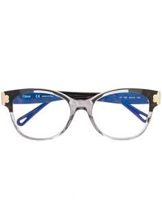 Chloé Eyewear солнцезащитные очки в квадратной оправе