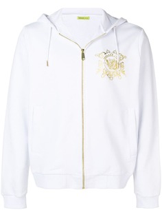 Versace Jeans куртка-бомбер с эффектом металлик