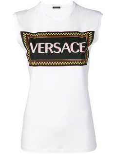 Versace футболка с логотипом