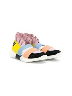 Emilio Pucci Junior кроссовки с оборками