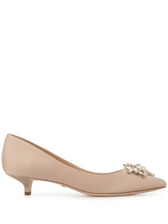 Badgley Mischka kitten heel pumps
