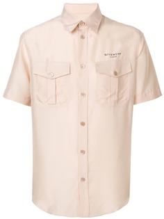 Givenchy рубашка на пуговицах с логотипом