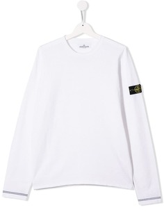 Stone Island Junior топ с логотипом
