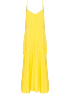 Mara Hoffman платье макси на пуговицах Diana