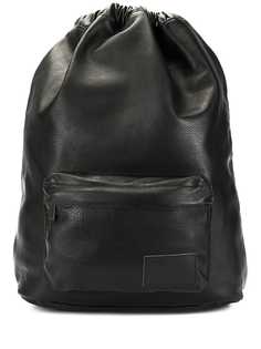 Yohji Yamamoto drawstring backpack