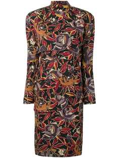 Versace Vintage платье 1980-х годов с цветочным принтом