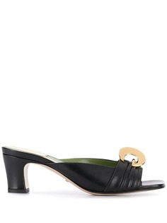 Gucci мюли с логотипом