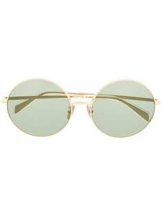 Celine Eyewear затемненные солнцезащитные очки в круглой оправе