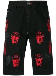 Philipp Plein бермуды Skull