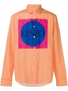 Kenzo рубашка Moyen с логотипом