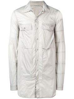 Rick Owens пальто-рубашка с карманами