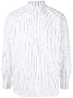Doublet рубашка в полоску