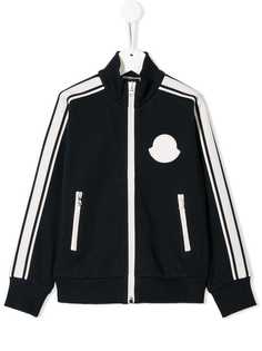 Moncler Kids striped track jacket