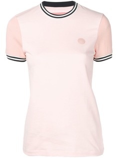 Acne Studios двухцветная футболка
