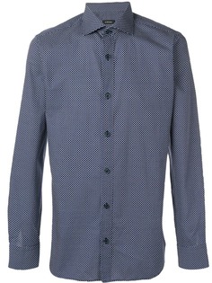 Z Zegna рубашка с узором