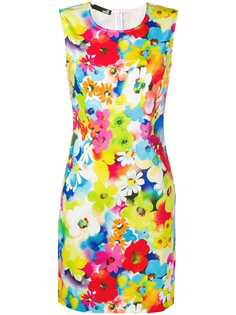Love Moschino платье мини с цветочным принтом