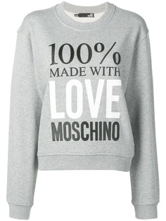 Love Moschino толстовка Made with Love