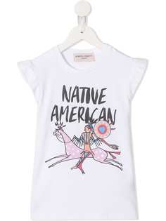 Alberta Ferretti Kids футболка Native American