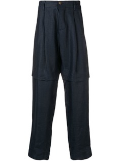 Société Anonyme drop-crotch trousers