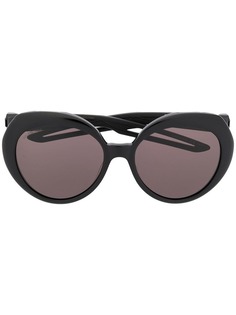 Balenciaga Eyewear солнцезащитные очки в круглой оправе