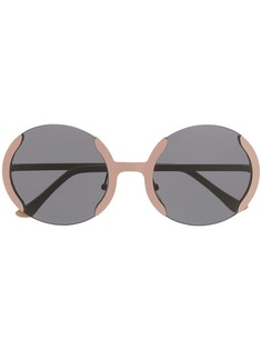 Marni Eyewear солнцезащитные очки в круглой оправе